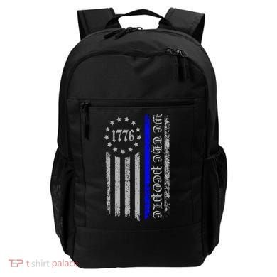 We The People Thin Blue Line Betsy Rose 1776 Backpack