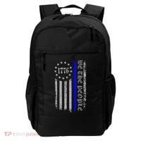 We The People Thin Blue Line Betsy Rose 1776 Backpack thumb 0