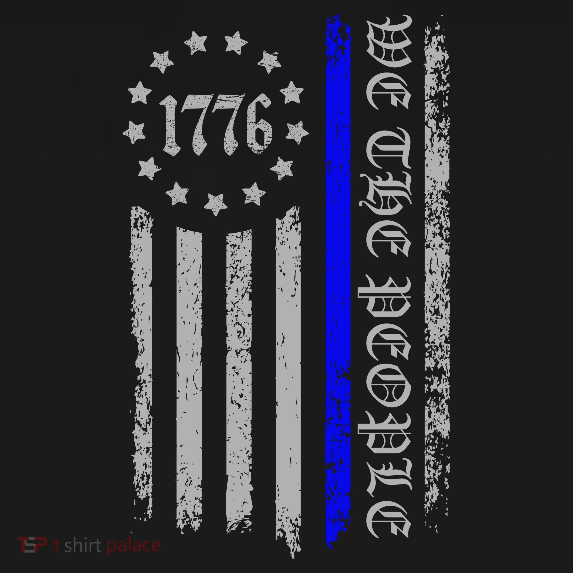 We The People Thin Blue Line Betsy Rose 1776 Backpack