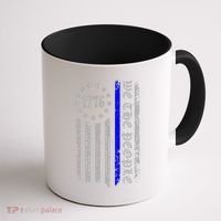We The People Thin Blue Line Betsy Rose 1776 Coffee Mug thumb 1