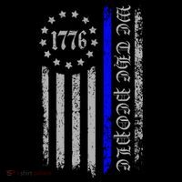 We The People Thin Blue Line Betsy Rose 1776 Coffee Mug thumb 5