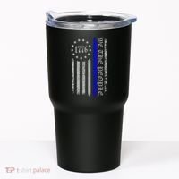 We The People Thin Blue Line Betsy Rose 1776 Tumbler thumb 0