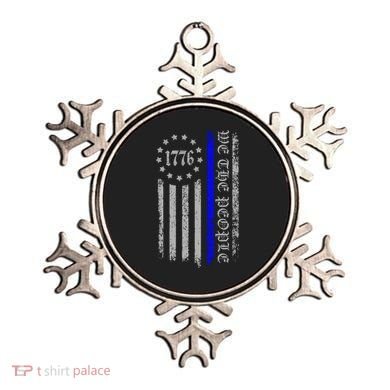 We The People Thin Blue Line Betsy Rose 1776 Ornament