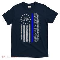 We The People Thin Blue Line Betsy Rose 1776 T-Shirt thumb 0