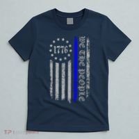 We The People Thin Blue Line Betsy Rose 1776 T-Shirt thumb 5