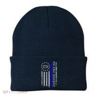 We The People Thin Blue Line Betsy Rose 1776 Beanie thumb 0