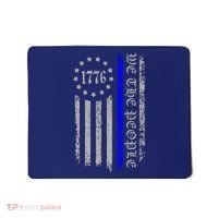 We The People Thin Blue Line Betsy Rose 1776 Mousepad thumb 0