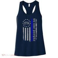 We The People Thin Blue Line Betsy Rose 1776 Women's Tank Top thumb 0