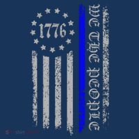 We The People Thin Blue Line Betsy Rose 1776 Hat thumb 2