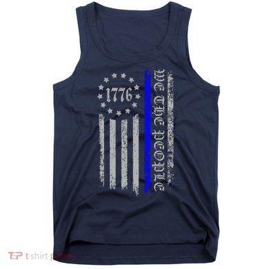 We The People Thin Blue Line Betsy Rose 1776 Tank Top
