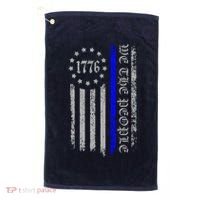 We The People Thin Blue Line Betsy Rose 1776 Golf Towel thumb 0