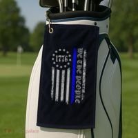 We The People Thin Blue Line Betsy Rose 1776 Golf Towel thumb 2