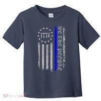 We The People Thin Blue Line Betsy Rose 1776 Toddler T-Shirt thumb 0