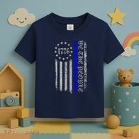 We The People Thin Blue Line Betsy Rose 1776 Toddler T-Shirt thumb 3