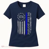 We The People Thin Blue Line Betsy Rose 1776 Women's T-Shirt thumb 0