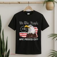 We The People Are Pissed Off Vintage Us American Flag Eagle T-Shirt thumb 2