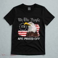We The People Are Pissed Off Vintage Us American Flag Eagle T-Shirt thumb 5
