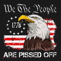 We The People Are Pissed Off Vintage Us American Flag Eagle T-Shirt thumb 7