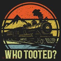Who Tooted Railroad Trains Lover Beanie thumb 2