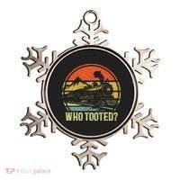 Who Tooted Railroad Trains Lover Ornament thumb 0