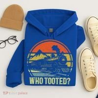 Who Tooted Railroad Trains Lover Hoodie thumb 4