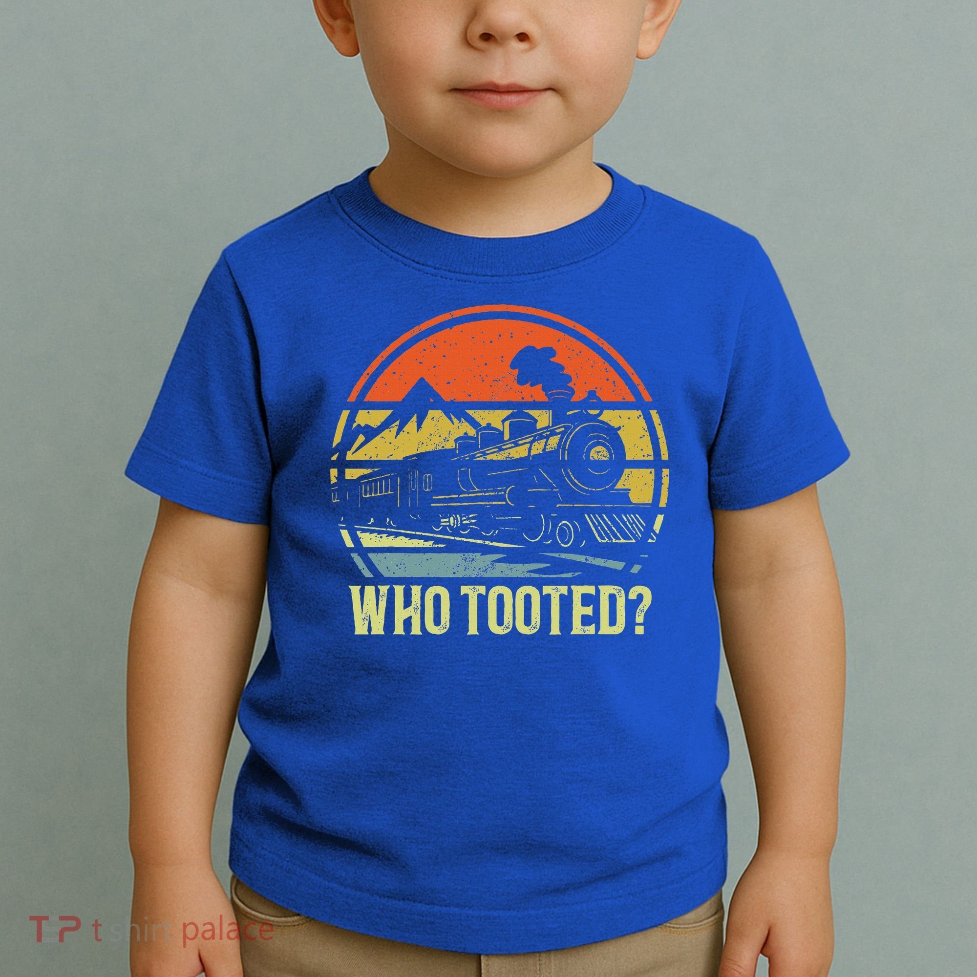 Who Tooted Railroad Trains Lover Toddler T-Shirt