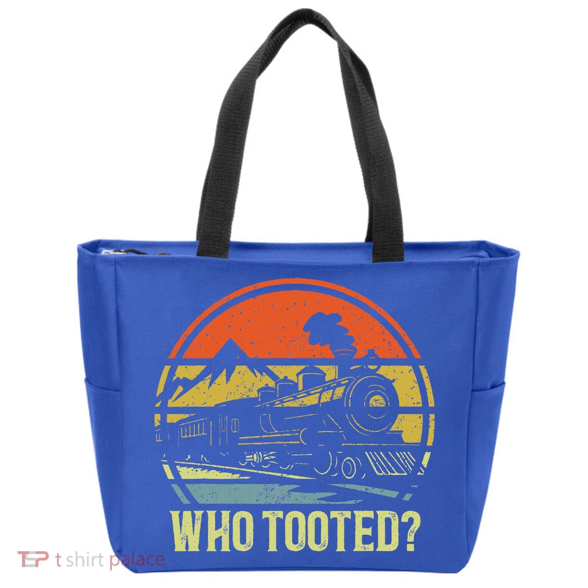 Who Tooted Railroad Trains Lover Tote Bag