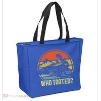 Who Tooted Railroad Trains Lover Tote Bag thumb 2