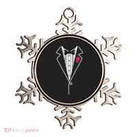 Wedding Tuxedo Red Rose Suit Ornament thumb 0