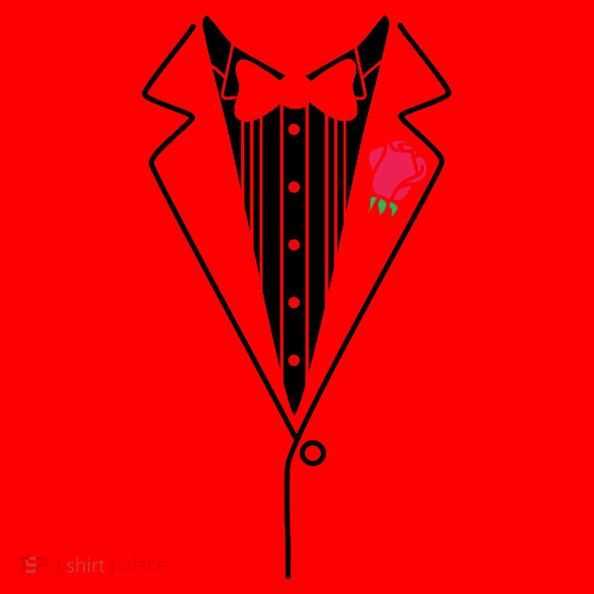 Wedding Tuxedo Red Rose Suit Santa Hat