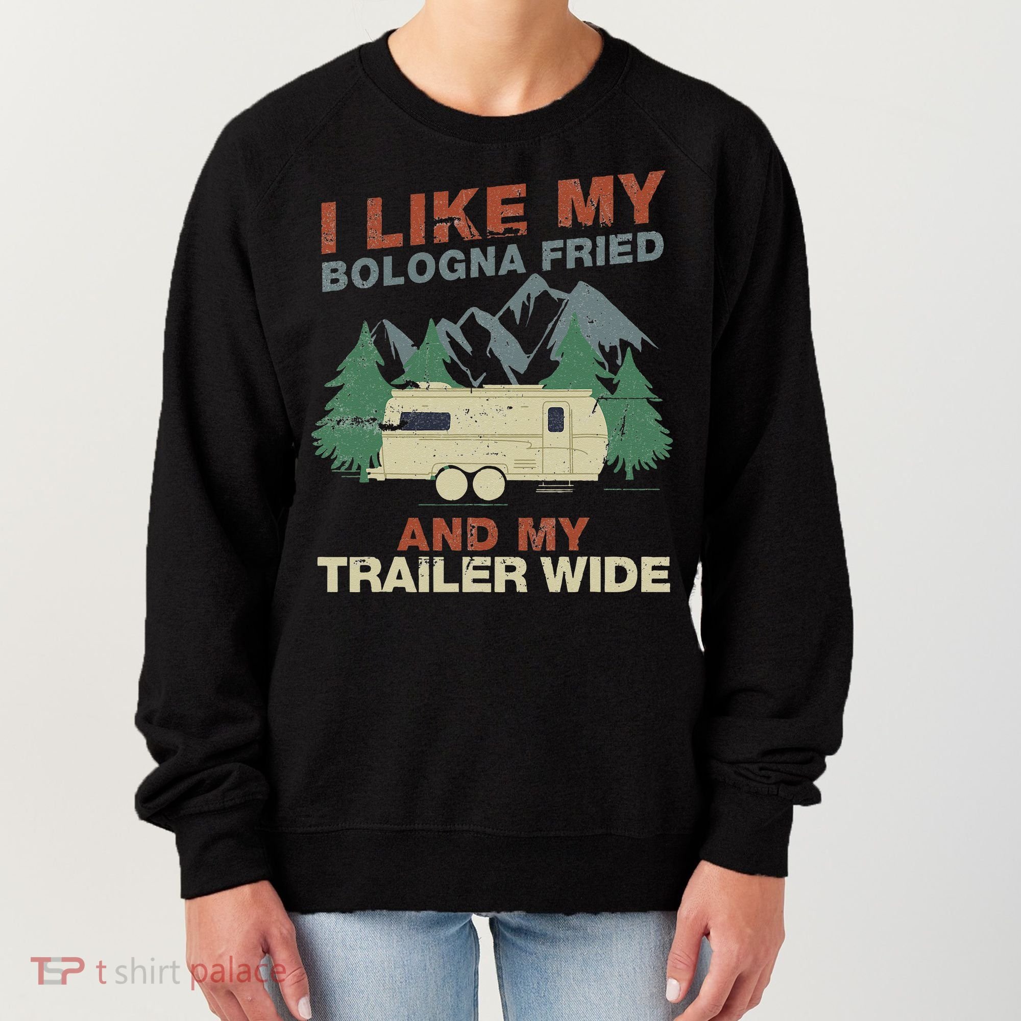 White Trash Redneck Trailer Funny White Trash Bash Women's Sweatshirt