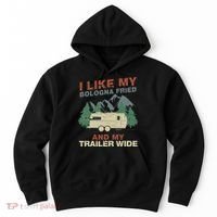 White Trash Redneck Trailer Funny White Trash Bash Hoodie thumb 0
