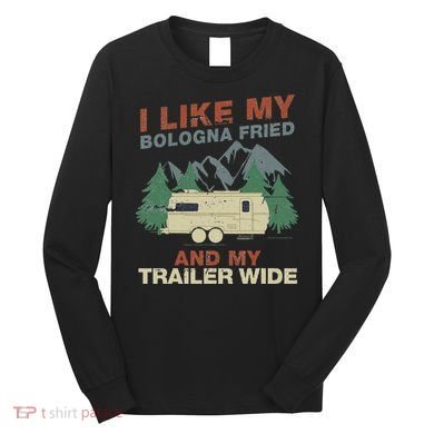 White Trash Redneck Trailer Funny White Trash Bash Long Sleeve Shirt