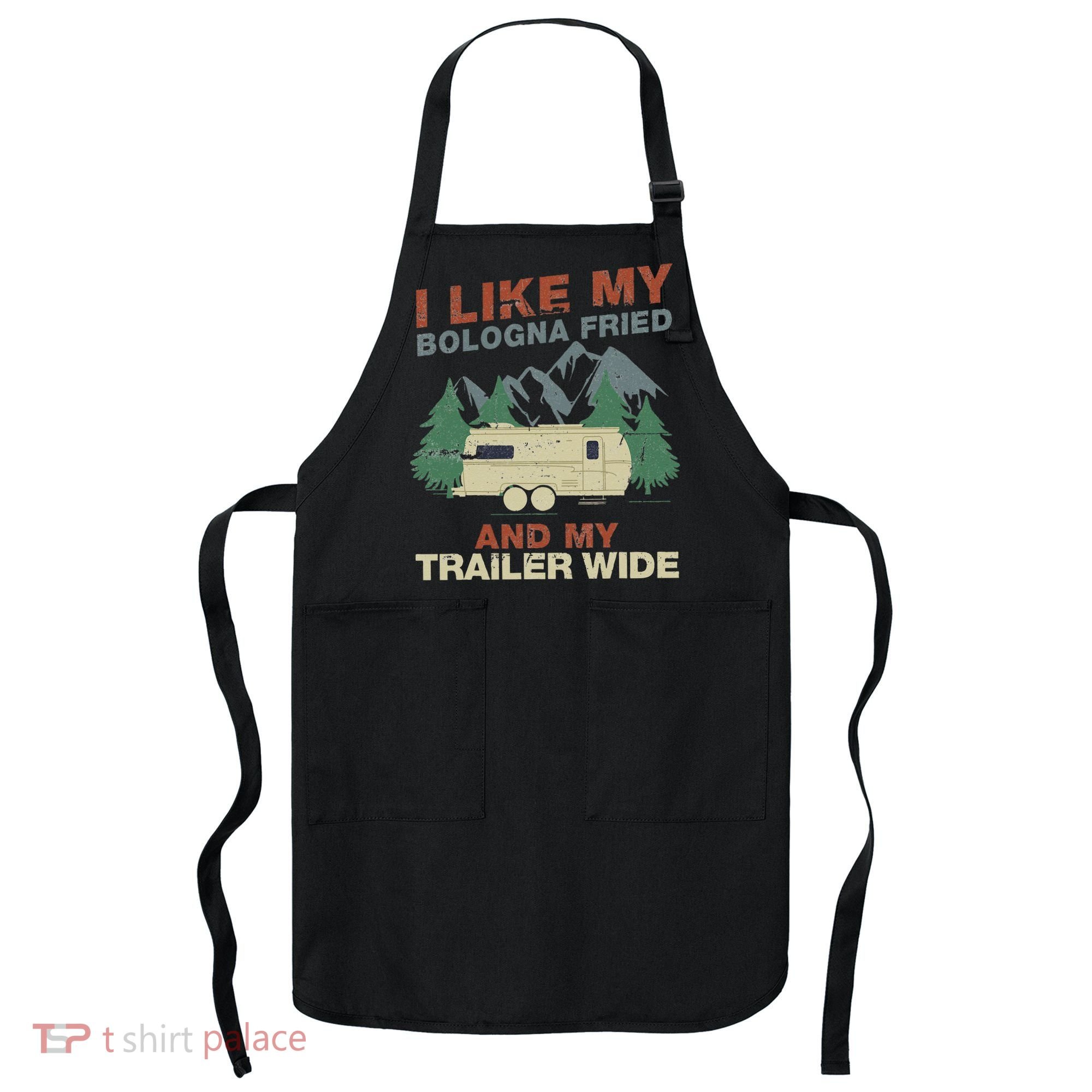 White Trash Redneck Trailer Funny White Trash Bash Apron