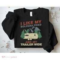 White Trash Redneck Trailer Funny White Trash Bash Sweatshirt thumb 2