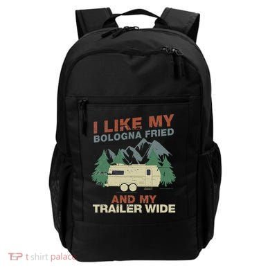 White Trash Redneck Trailer Funny White Trash Bash Backpack