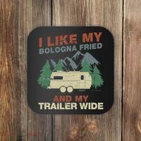 White Trash Redneck Trailer Funny White Trash Bash Coaster thumb 0