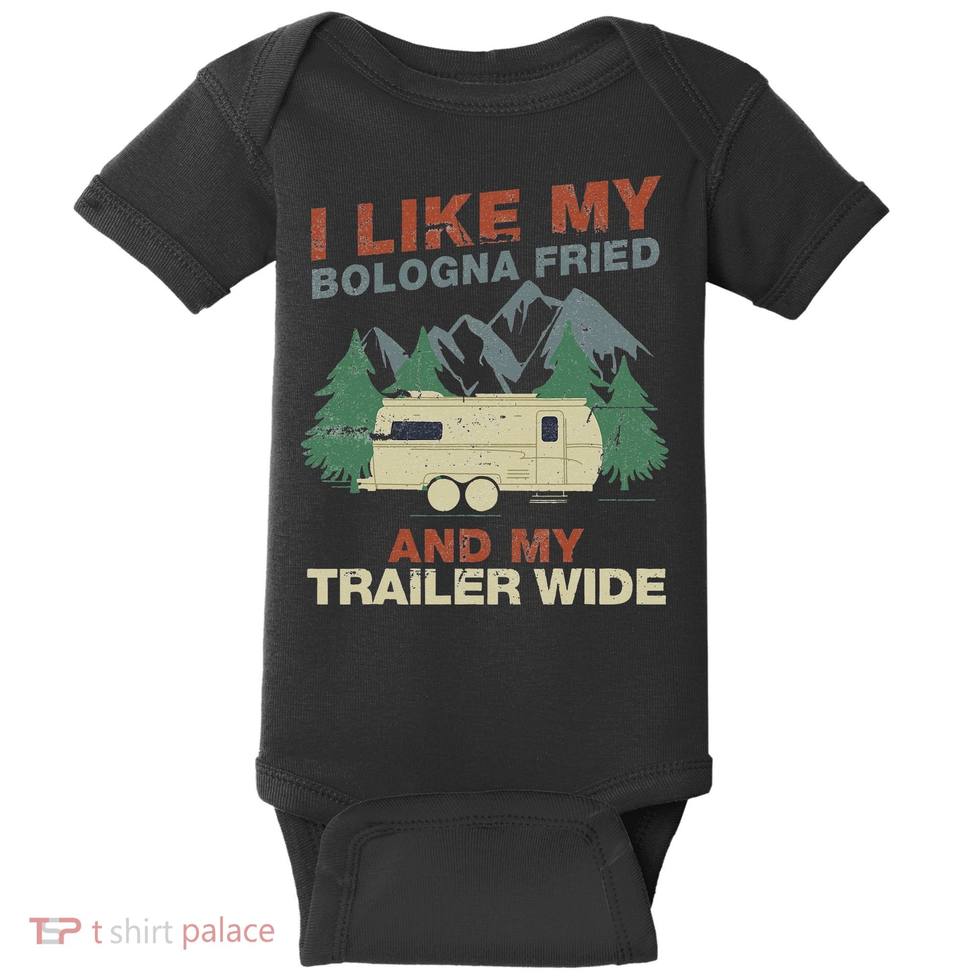 White Trash Redneck Trailer Funny White Trash Bash Baby Bodysuit