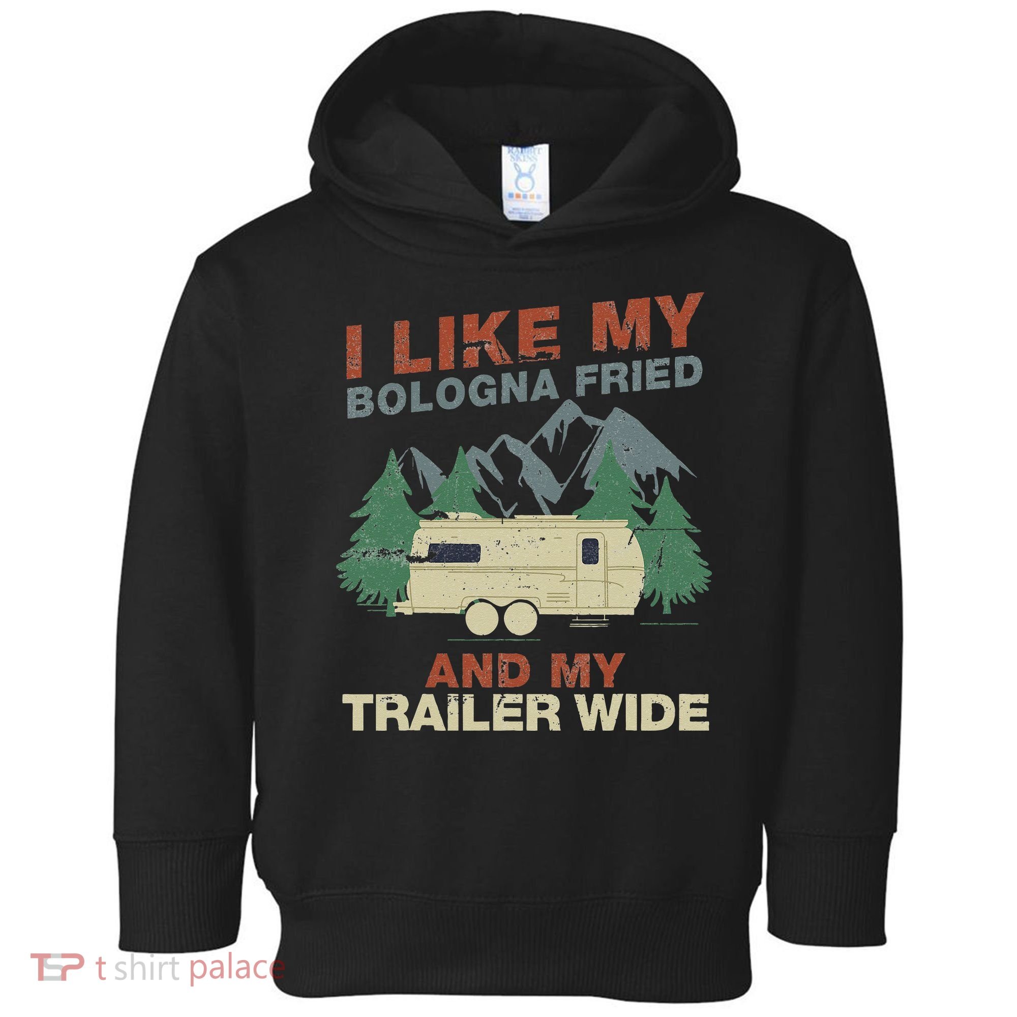 White Trash Redneck Trailer Funny White Trash Bash Toddler Hoodie