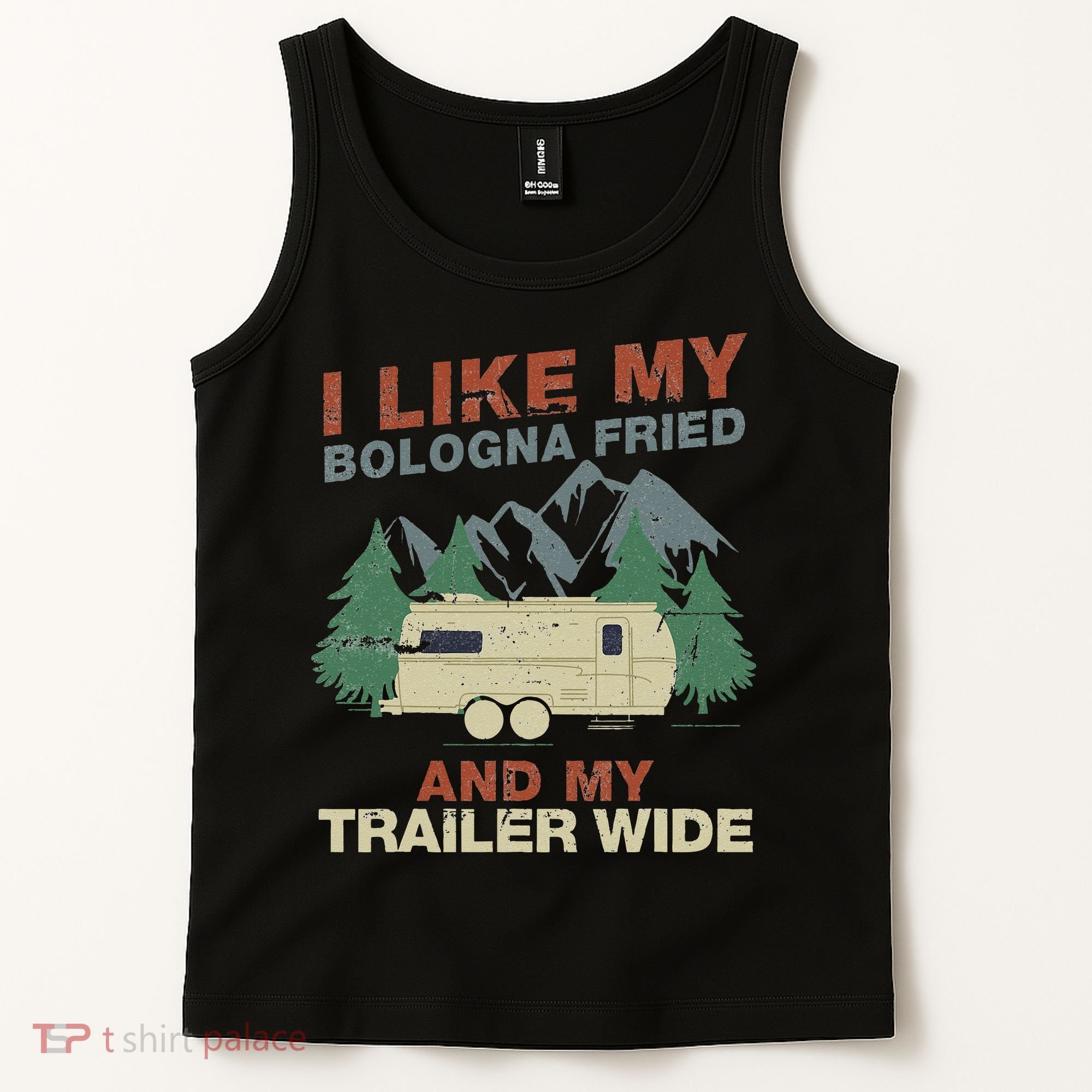White Trash Redneck Trailer Funny White Trash Bash Tank Top