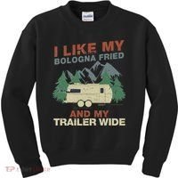 White Trash Redneck Trailer Funny White Trash Bash Kids Sweatshirt thumb 0