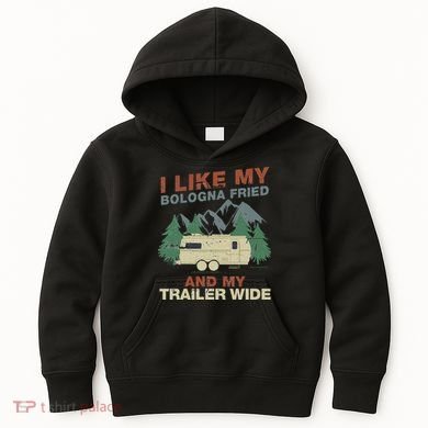 White Trash Redneck Trailer Funny White Trash Bash Kids Hoodie