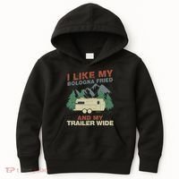 White Trash Redneck Trailer Funny White Trash Bash Kids Hoodie thumb 0