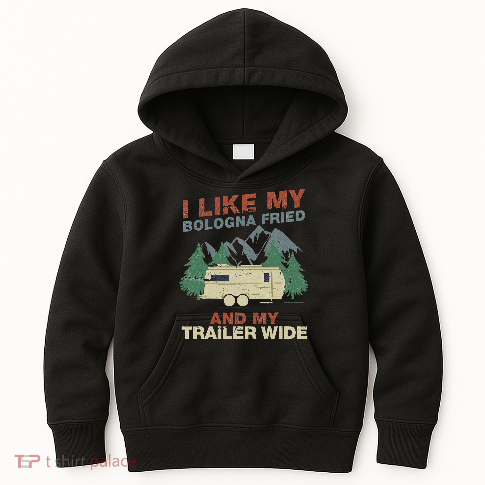 White Trash Redneck Trailer Funny White Trash Bash Kids Hoodie