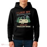 White Trash Redneck Trailer Funny White Trash Bash Kids Hoodie thumb 4