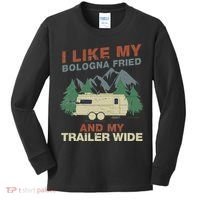 White Trash Redneck Trailer Funny White Trash Bash Kids Long Sleeve Shirt thumb 0