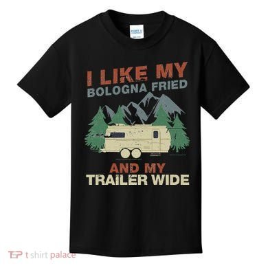 White Trash Redneck Trailer Funny White Trash Bash Kids T-Shirt