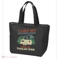 White Trash Redneck Trailer Funny White Trash Bash Tote Bag thumb 3