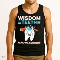 Wisdom Teeth Removal Survivor Patient Wisdom Tooth Tank Top thumb 3