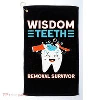Wisdom Teeth Removal Survivor Patient Wisdom Tooth Golf Towel thumb 0